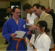 Bernd Hadwiger für seine Leistungen 2007 vom BJV mit der Silbermedaille ausgezeichnet.