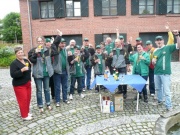 Empfang der Mannschaft