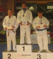 Alexander Alert, hier als südbayerischer Meister, gewinnt die Silbermedaille auf der bayerischen Meisterschaft.