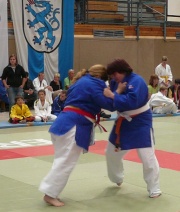 Doris Koch und Theresia Hagl beim Finalkampf