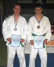 Alexander Alert und Mark Wettstein auf der Südbayerischen Einzelmeisterschaft.