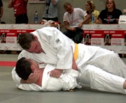 Jörg Rügamer erkämpft sich mit im Finalkampf die Goldmedaille