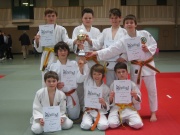 Mannschaft des MTV Ingolstadt nach der Siegerehrung auf der Oberbayerischen Mannschaftsmeisterschaft.