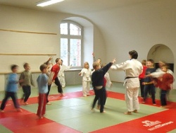 Begeistert bei der Sache.